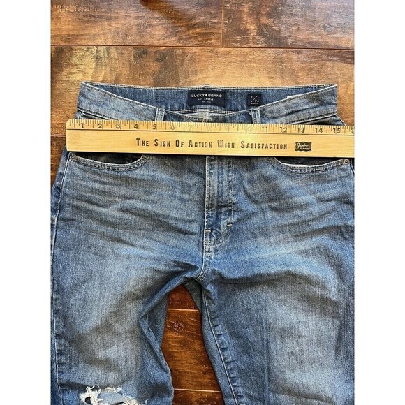 Lucky Brand High Rise Mom Jean Drew Ankle Size 2/26 - Picture 7 of 9
